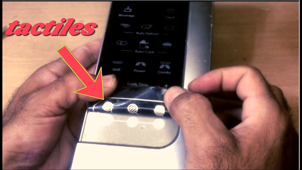 Idée intelligente pour réparer facilement les boutons tactiles du micro-ondes