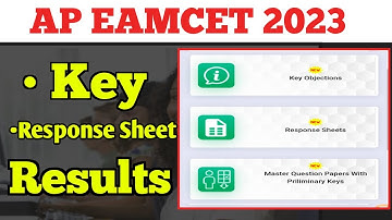 ap eamcet Response Sheet 2023|ap eamcet key 2023|ap eamcet results 2023|