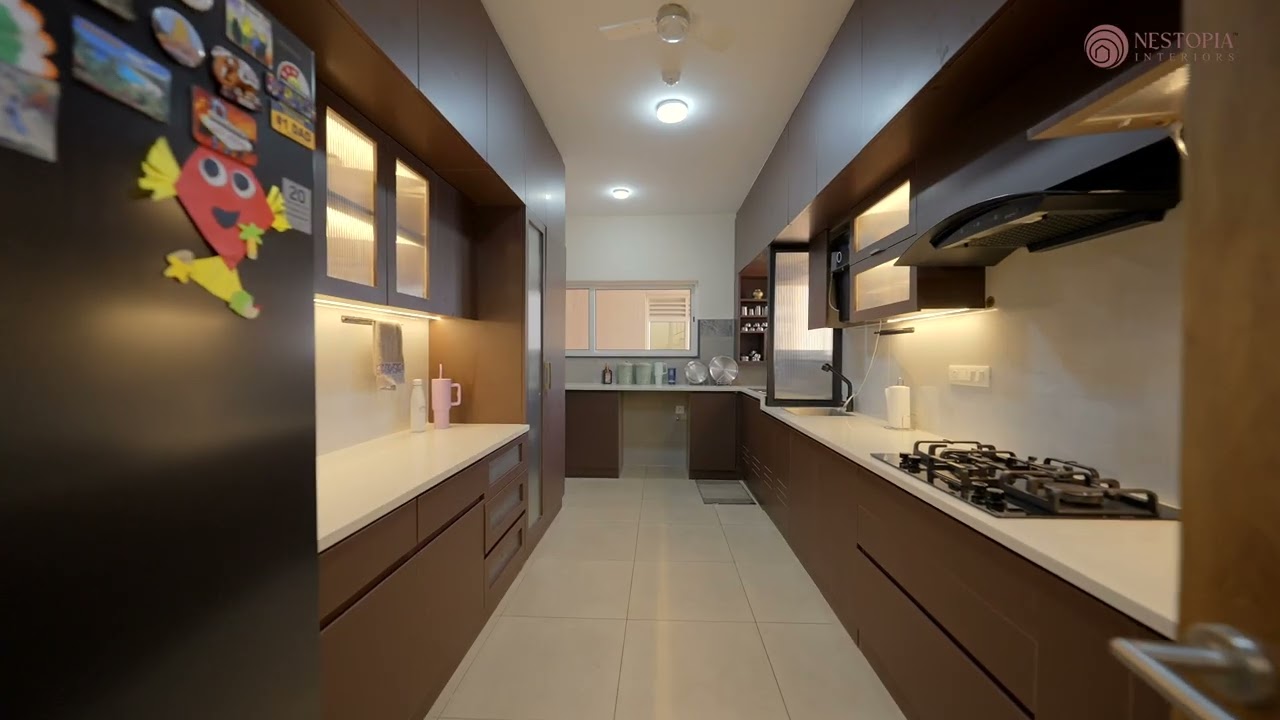 Inside a Stylish Apartment in Bangalore | Prestige Waterford | Nestopia Interiors