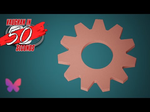 MagicaCSG | Modeling a Gear