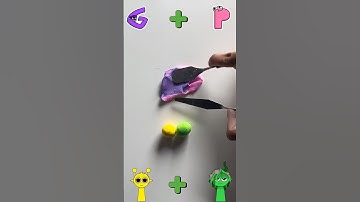 Alphabet Lore vs Sprunki. The Fizzy Letter War! #satisfying #colormixing #alphabetlore