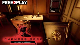 Cyphers Game ★ Walkthrough #3 SALOON-CARRIAGE ★ PC Steam [Free to Play] 3D puzzle quest game 2022