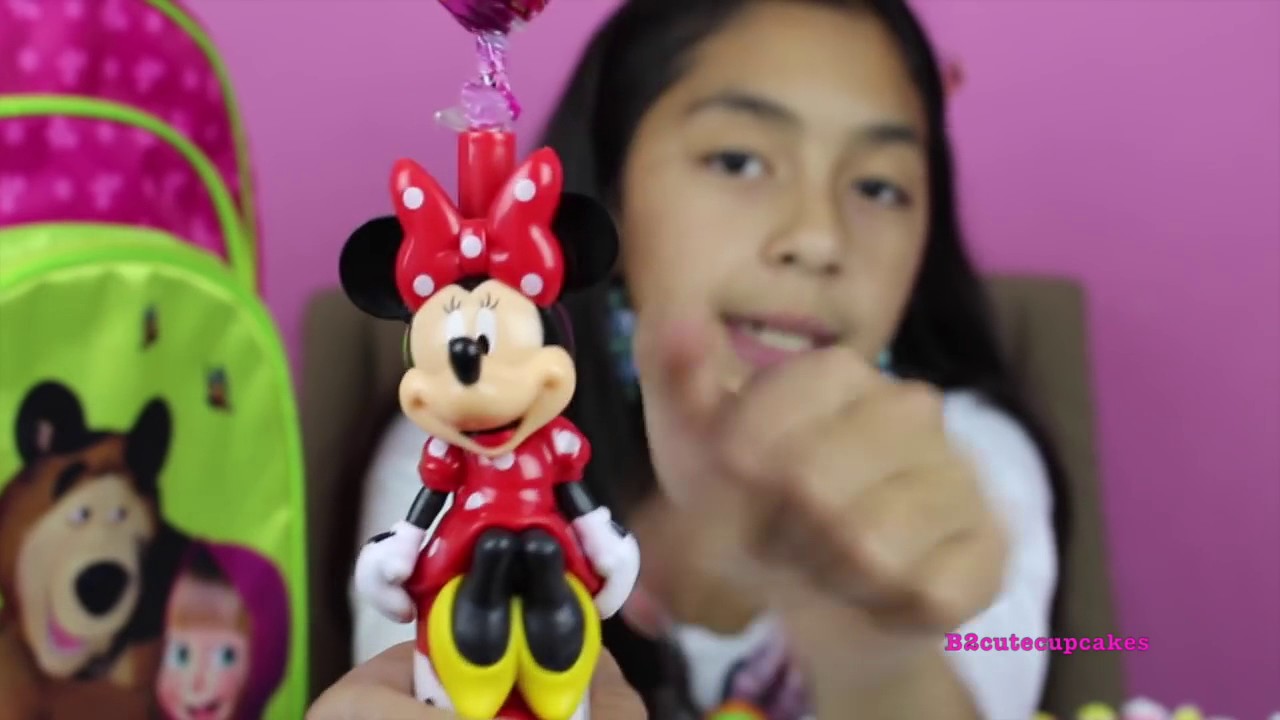 Masha and the Bear Backpack Surprise | Маша и Медведь рюкзак | B2cutecupcakes