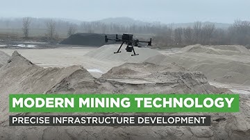 Modern Mining Technology | Using Drones and RTK for Precise Infrastructure Development