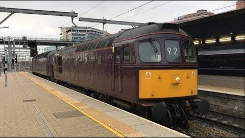 West Coast Railways Class 33 & 47 at Reading *HD*
