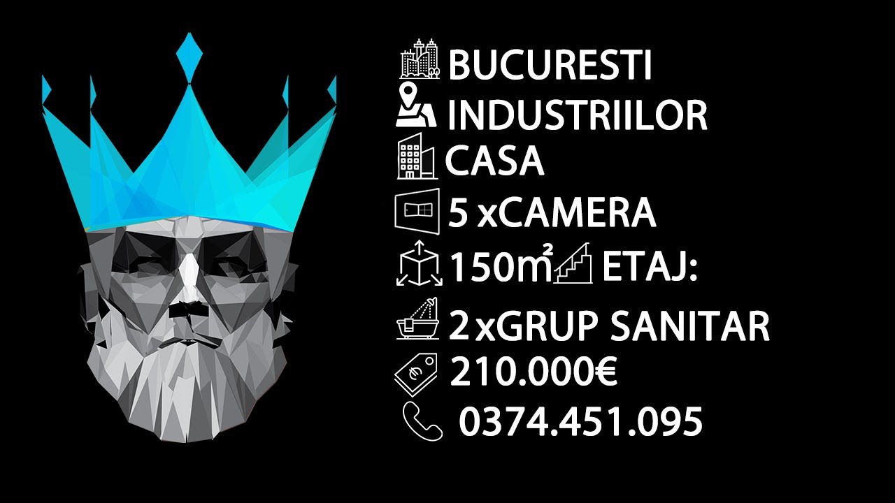 BUCURESTIIndustriilor / 5 Camere / Centrala / Garaj / AC / Modern