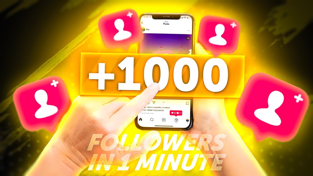 How to Get 1000 Instagram Followers in 1 Minute! 2023 December Botting ...