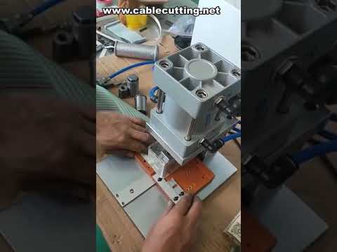Crimping Ribbon Cable,Machine For Flat Ribbon Cable,Pressing Cable Machine