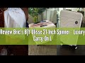 Review Bric's B|Y Ulisse 21-Inch Spinner - Luxury Carry-On Luggage With Spinner Wheels - Hard Shell
