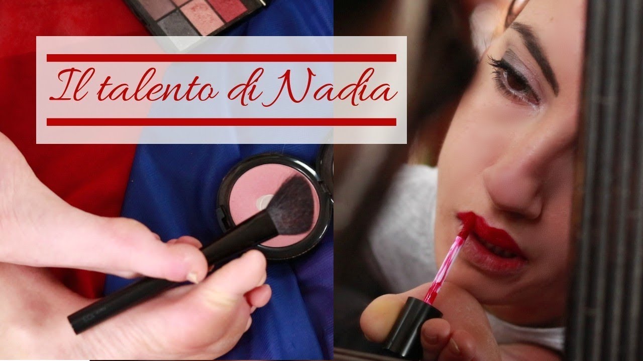 Truccarsi in modo alternativo, il talento di Nadia 💖