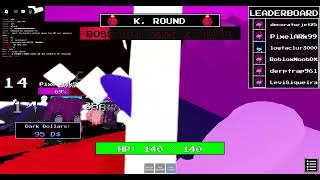 Roblox DELTARUNE: Staterlium K. Round gets destroyed