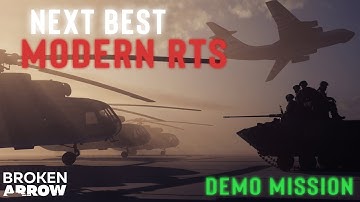 WHY THIS IS THE NEXT BEST MODERN RTS!? BROKEN ARROW GAMEPLAY | DEMO MISSION