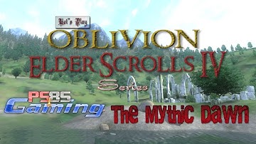 (oblivion Elder Scrolls IV (Joining the Mythic Dawn)