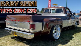 TRUCKS| BABY SEMI: 1978 GMC DUALLY with a 454 and 22” Alcoa’s