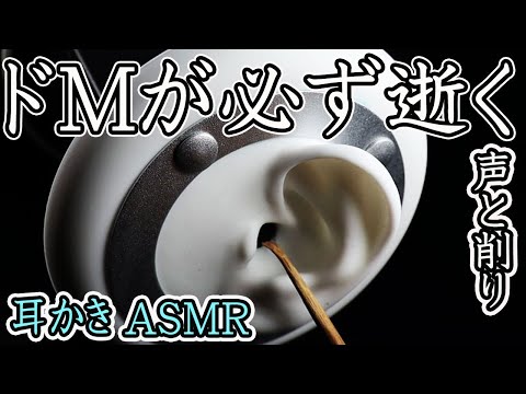 【耳かき音 ASMR 】睡眠用の眠くなる奥行耳かきとささやき。ゾクゾクの禁断症状を救う鼓膜直接攻撃。梵天での耳介責めもあり。3Dio使用。  Sleepy earpick ASMR【優父ASMR】