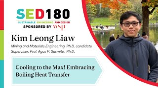 2023 Sed180 Presenter Kim Leong Liaw - Mcgill Mining And Materials Engineering Student