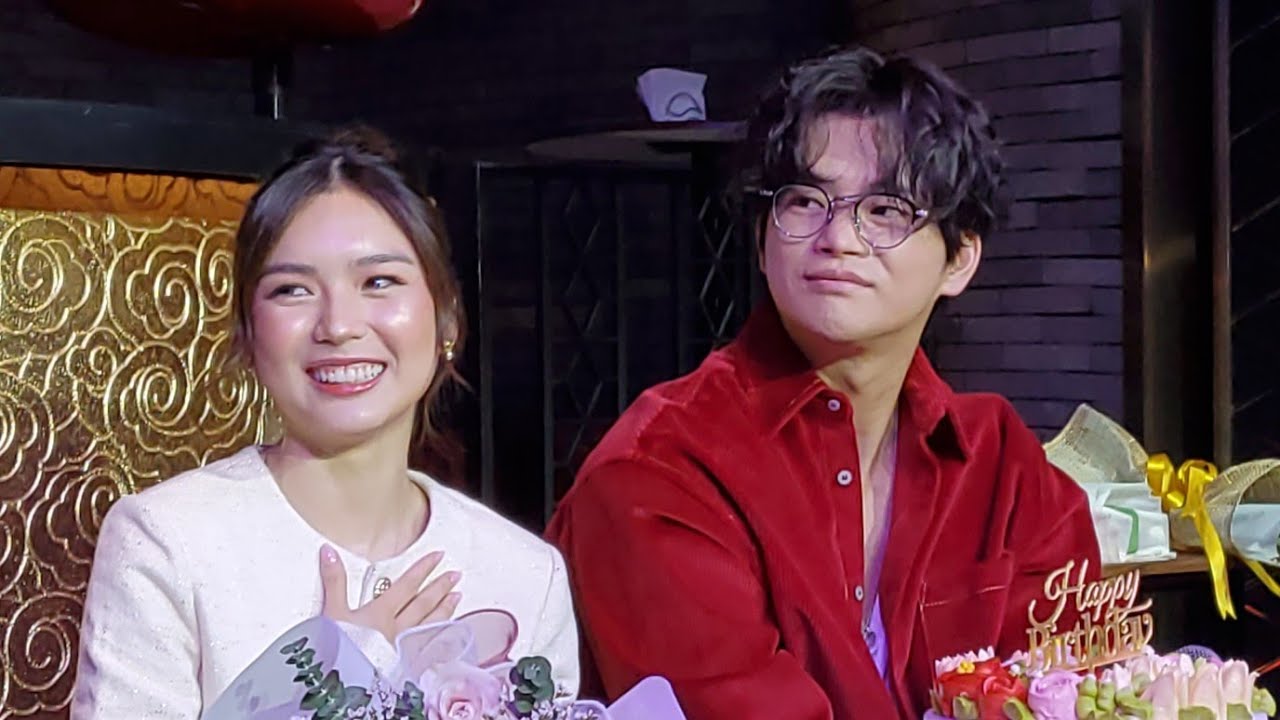 Francine Diaz Pinakain ng Paborito Niyang Korean Chicken ni Seo In Guk sa Korea