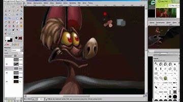 Batty speedpainting [GIMP]