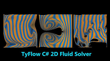 TyFlow 2D C# Fluid Solver