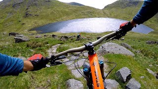 Mountain biking Helvellyn 