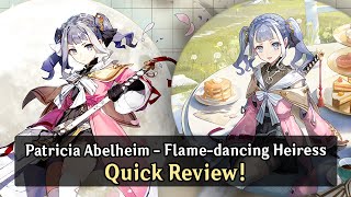 Alchemy Stars Patricia Abelheim Quick Review - Atelier Ryza 2 Collaboration