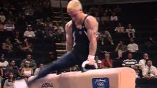 Jason Gatson - Pommel Horse - 1998 U.S Gymnastics Championships - Men