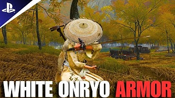 Ghost Of Yotei | Stealth KILLS & Aggressive COMBAT | WHITE ONRYO ARMOR (PS5) Gameplay