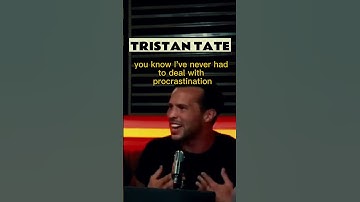 Tristan Tate :  How To Avoid Procrastination #tatespeech #motivateyourself