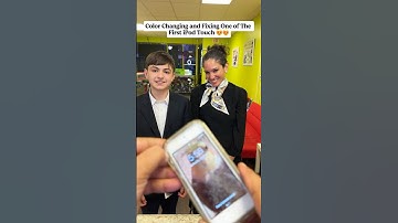 Color Changing and Fixing OG iPod Touch 😍😍 #shorts #apple #ipodtouch #moneytalkswireless