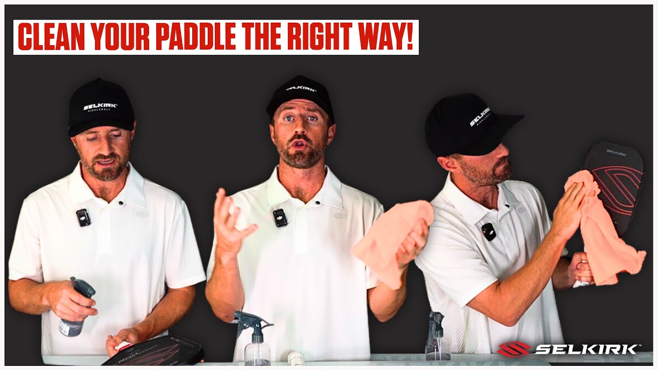 How to Clean Your Pickleball Paddle (AND Prolong Its Life!)