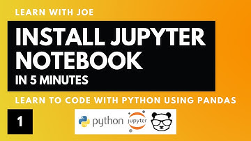 How to INSTALL Jupyter Notebook in 5 MINUTES and run a BASIC PYTHON code on a MAC