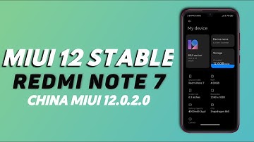 [OFFICIAL] Redmi Note 7 MIUI 12 Stable Update | MIUI 12.0.2.0 China Stable Update