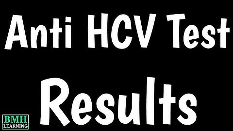 Hepatitis C antibody Test | anti-HCV Test | Test For HCV | Symptoms Of HCV Infection |