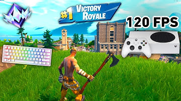 Fortnite Unreal Ranked Reload On Xbox Series S | Keyboard & Mouse Gameplay | 120 FPS | 4K