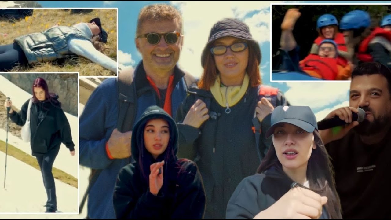 Sfidat ekstreme në Korab! Manushi bie gjatë rafting; Stine 'shpërthen' me këngë dibrane - E Diell