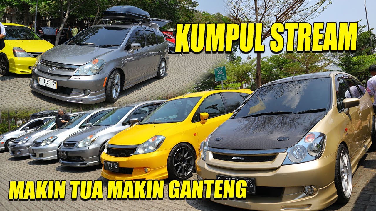 MPV TUA YANG MASIH TAMPAN, HONDA STREAM KUMPUL DISINI