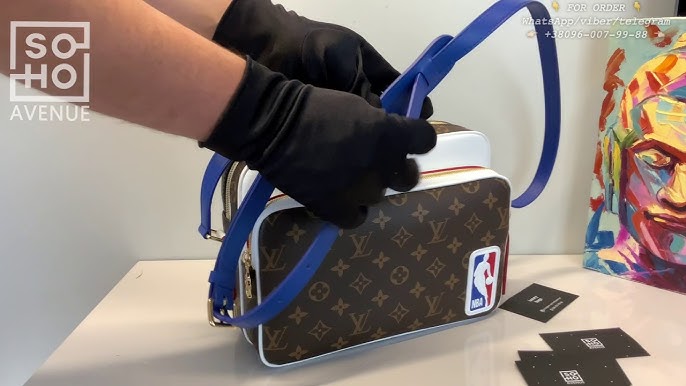 What fits in LOUIS VUITTON NIL MESSENGER, LVxNBA Collection, REVIEW