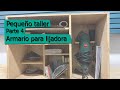 COMO CREAR UN ARMARIO PARA TU LIJADORA DESDE &quot;0&quot; pequeño taller -PARTE 4