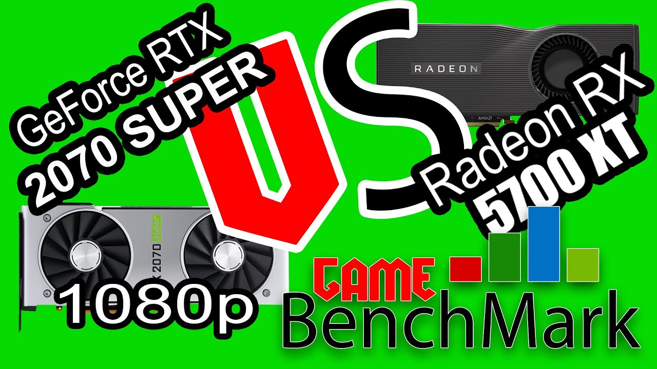Nvidia GeForce RTX 2070 SUPER vs AMD Radeon RX 5700 XT - 1080p - YouTube