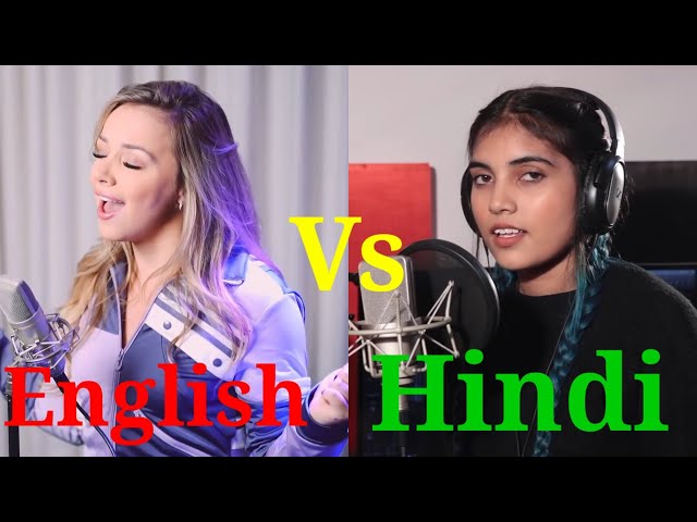 Satisfya Female Version Hindi Vs English// Aish Vs Emma Heesters Gadi Lamborghini Imran Khan class=
