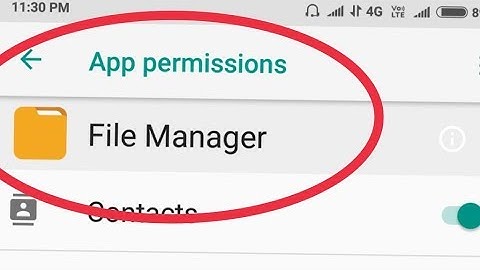 Fix File Manager Problem Solve || And All Permission Allow File Manager in Xiaomi Redmi Note 5 Pro