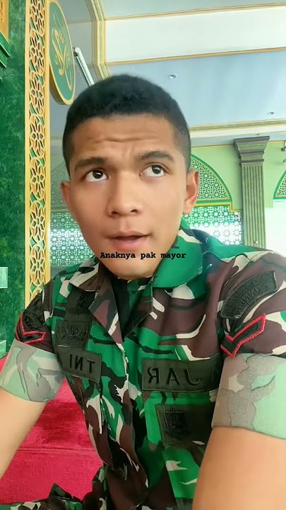 tentara tampan bersuara merdu #tni #tentara #alquran
