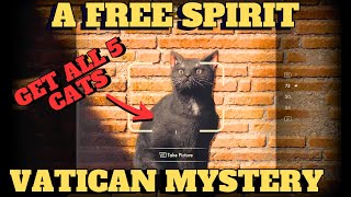 Indiana Jones & the Great Circle - A Free Spirit (Snap photograph of Cat, All cat locations Vatican)