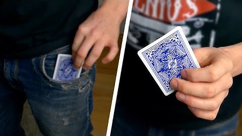 Card Appears in Your Pocket - Magic Trick Tutorial