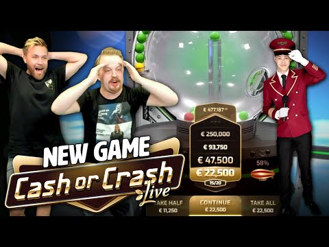 BIG WINS on New Live Game (Cash or Crash)