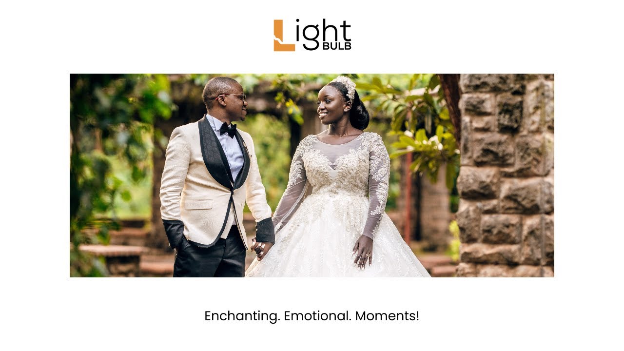 Winnie & Isaiah | Emotional Garden Wedding at Marula Manor, Nairobi | Lightbulb Wedding Films
