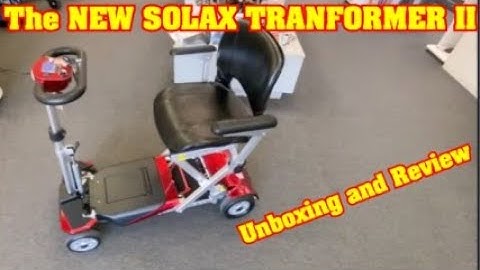 Reviewing the all New Solax Transformer 2, Transportable Automatic Folding Scooter