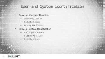Identification (CISSP Free by Skillset.com)