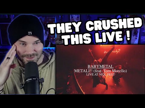 Metal Vocalist First Time Reaction – BABYMETAL – メタり！！ (Tom Morello) (OFFICIAL Live Music Video)