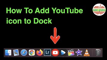 How To Add YouTube to Dock on Mac